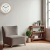 LS-LebenStil Retro Wanduhr Sand Beige 26cm Kunststoff Produktbild-Vorschau 4