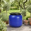 Beczka 100L z zakręcaną pokrywą, spożywcza, niebieska Podgląd zdjęcia produktu 1