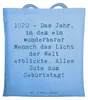 Mr. & Mrs. Panda Beutel Spruch 1920 Geburtstag - Sky Blue - Produktbild-Vorschau 1