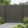 Gartenzaun 'Grassano' Sichtschutzzaun mit 2 Pfosten Produktbild-Vorschau 2