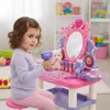 Spielzeug Schminktisch mit Spiegel, Licht, Sound & Hocker Produktbild-Vorschau 10