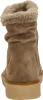A single brown boot shown from the back. Produktbild-Vorschau