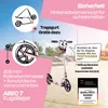 SIX DEGREES Aluminium Scooter 205 mm blossom pink, Produktbild-Vorschau 12
