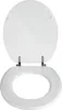 WENKO SIÈGE WC VALENCIA Couvercle WC Lunettes blanc Salle Voir les images du produit 2