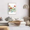 Gerahmtes Poster - Rahmen in heller Eiche - Blumen Wiese Produktbild-Vorschau 7