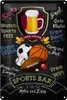 Blechschild Sports Bar Dart Basketball Football Golf, 30 x Produktbild-Vorschau 2