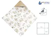 Kuscheldecke für babys, Einschlagdecke, Baumwolle, 85x85, Produktbild-Vorschau 3