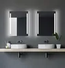 LED Badspiegel 80×60 cm, Aluminiumrahmen, Lichtfarbe Produktbild-Vorschau 7
