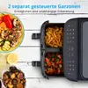 Friteuse à air chaud à double zone LIFE P20 XXL Twin MD Voir les images du produit 9