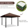 Toile de rechange pour pavillon 3 x 3 m, imperméable, Voir les images du produit 4