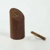 Set di 6 ganci appendiabiti in legno (attaccapanni), noce Anteprima dell’immagine prodotto 2