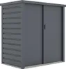 Garten-Aufbewahrungsschrank - 125 x 80 x 131 cm - Stahl - Produktbild-Vorschau 4