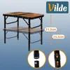 Vilde | Stolik campingowy z regulacją wysokości - 60x40 cm Podgląd zdjęcia produktu 8