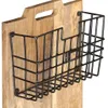 vidaXL Wandgemonteerde tijdschriftenhouder, 33x10x67 cm, Productafbeelding-voorbeeld 2