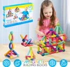 Magnetische Konstruktionsbausteine 3D – 120-teiliges XXL Produktbild-Vorschau 3