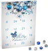 An advent calendar with Christmas ornaments and beads. Produktbild-Vorschau