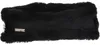 Seeberger Lammfell Stirnband 19034-0 in schwarz