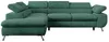 Ecksofa Sofa Grün, Wohnlandschaft L-Form mit Schlaffunktion Produktbild-Vorschau 7