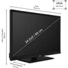 JVC LT-24VH5455 Téléviseur 24 pouces Smart TV Powered by Voir les images du produit 2