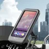 Držák telefonu na řídítka motocyklu 360°, vodotěsný černý Náhled obrázku produktu 7