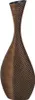 Bodenvase 70 cm - Flaschenvase in Holzoptik mit Kunststein Produktbild-Vorschau 1