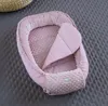 Mini PUNKTE Rosa/ MINKY ROSA Babynestchen Unterlage 5 Tlg Produktbild-Vorschau 10