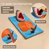 Sushi-Teller, Keramik-Boot-Serviertablett mit Dip-Sauce und Produktbild-Vorschau 2