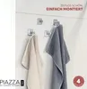 bremermann serie bagno PIAZZA TAPE - set di 4 ganci per Anteprima dell’immagine prodotto 2