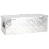 vidaXL Aufbewahrungsbox Silbern 70x31x27 cm Aluminium Produktbild-Vorschau 13