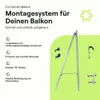 Balkonkraftwerk für Balkon mit 2 Modulen & Speicher Avocado Produktbild-Vorschau 15