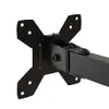 vidaXL Supporto per monitor in acciaio nero VESA 75/100 mm Anteprima dell’immagine prodotto 9