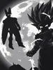 style3 Vollmond Saiyajins Herren T-Shirt dragon vegeta Produktbild-Vorschau 2