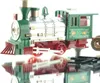 Weihnachtszug Eisenbahn mit 3 Waggons Schienen & LED Licht Produktbild-Vorschau 3