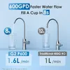 Comparison of two water filtration systems showing their flow rates. Náhled obrázku produktu