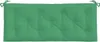 A green bench cushion with ties on a white background. Náhľad obrázku produktu