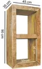 FineBuy Kleines Standregal 45 x 35 x 90 cm Abstellregal Produktbild-Vorschau 3