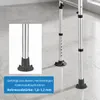 Verstellbarer klappbarer WC-Stützrahmen aus Aluminium, Produktbild-Vorschau 6