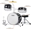 VEVOR Schlagzeugset, 3-teilig, Drum-Set mit verstellbarem Produktbild-Vorschau 8