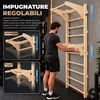 MAMOI Spalliera fitness a parete con barra trazioni, Ringo, Anteprima dell’immagine prodotto 9