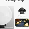 Wiltec Kugelleuchte Ø 30 cm mit Erdspieß, Gartenleuchte 40 Produktbild-Vorschau 7