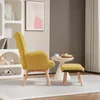 Fauteuil à oreilles HOMCOM avec repose-pieds, fauteuil Voir les images du produit 7
