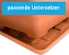 3er Set Pflanzkübel groß außen mit Untersetzer, Blumentopf Produktbild-Vorschau 4