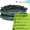 TTL GARDEN Gartenabfallsack PREMIUM 2er Set 160L grün Produktbild-Vorschau 8