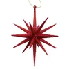 2 pcs. pendentif SPARKLING rouge avec paillettes D15cm Voir les images du produit 2