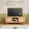 Stojak TV COSTWAY do telewizorów o przekątnej do 55 cali, Podgląd zdjęcia produktu 2