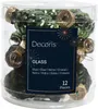 Christbaumschmuck Zapfen 6cm Glas 12 Stück - Piniengrün Produktbild-Vorschau 2