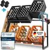 ATHELON® Getränkekistenregal für 6 Kisten - Platzsparendes Produktbild-Vorschau 1