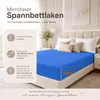 Microfaser Marke Spannbettlaken  120 x 200 cm + 30 cm Produktbild-Vorschau 7
