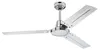 Wentylator sufitowy Industrial 122 cm chrom z Podgląd zdjęcia produktu 1