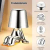 Nachttischlampe mit Touch Steuerung, Dekorative Thinker Produktbild-Vorschau 2
